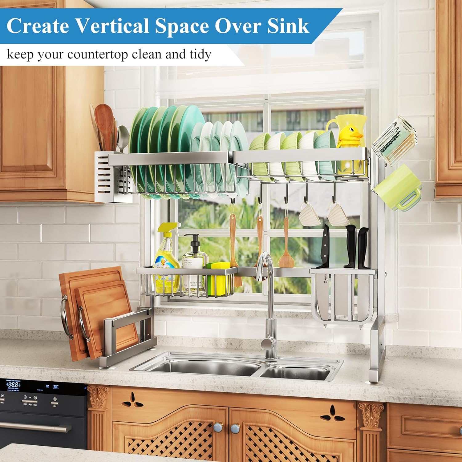 https://bigbigmart.com/wp-content/uploads/2023/10/Over-The-Sink-Dish-Drying-Rack-Full-Stainless-Steel-Adjustable-26.8-to-34.6-Large-Dish-Drying-Rack-for-Kitchen-Counter-with-Multiple-Baskets-Utensil-Sponge-Holder-Sink-Caddy-2-Tier-Silver1.jpg