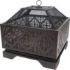 Pleasant Hearth OFW118S fire Pit, Rubbed Bronze