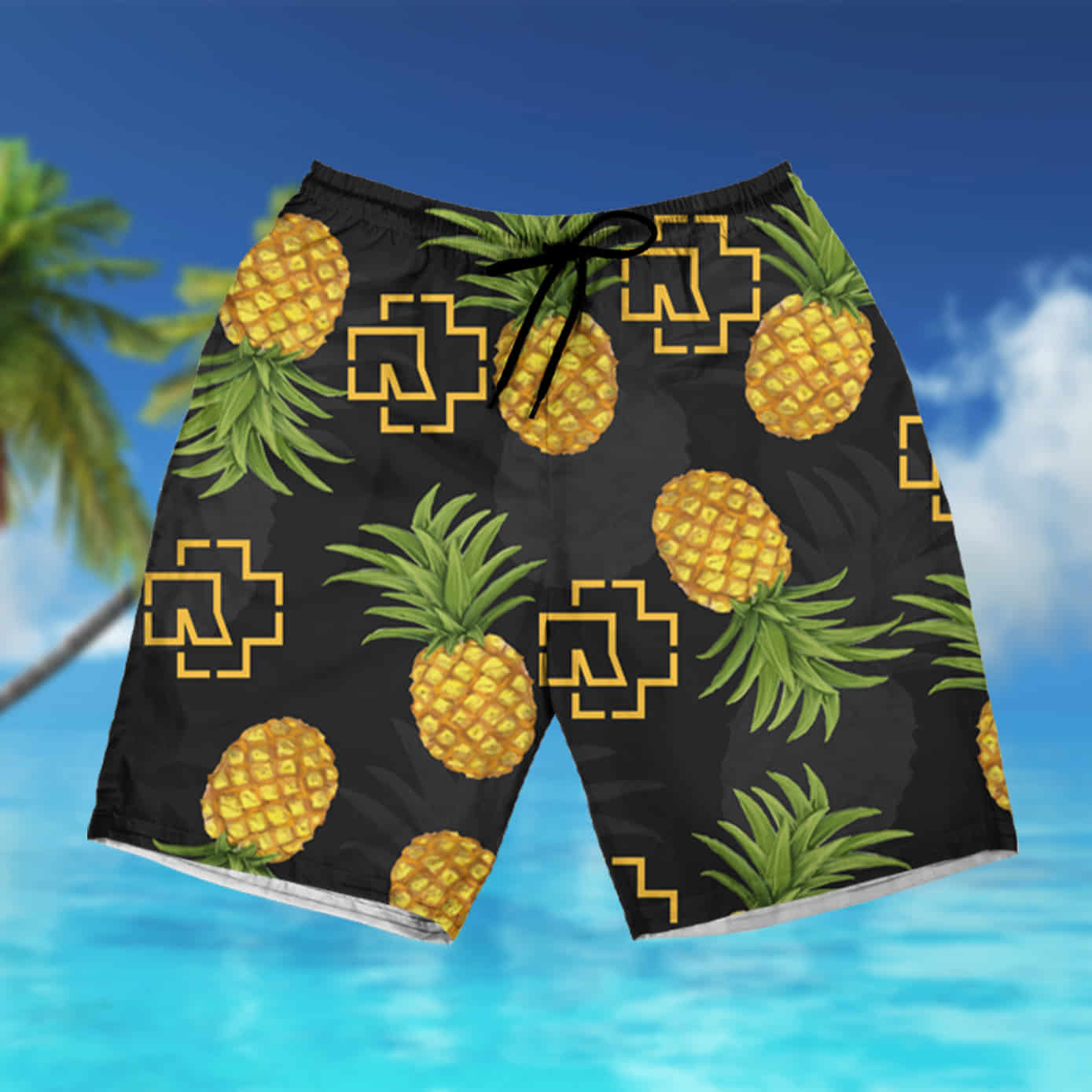 Rammstein Pineapple Hawaiian Shirt