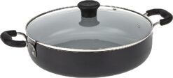T-fal Specialty Ceramic Dishwasher Oven Safe Everyday Pan, 12