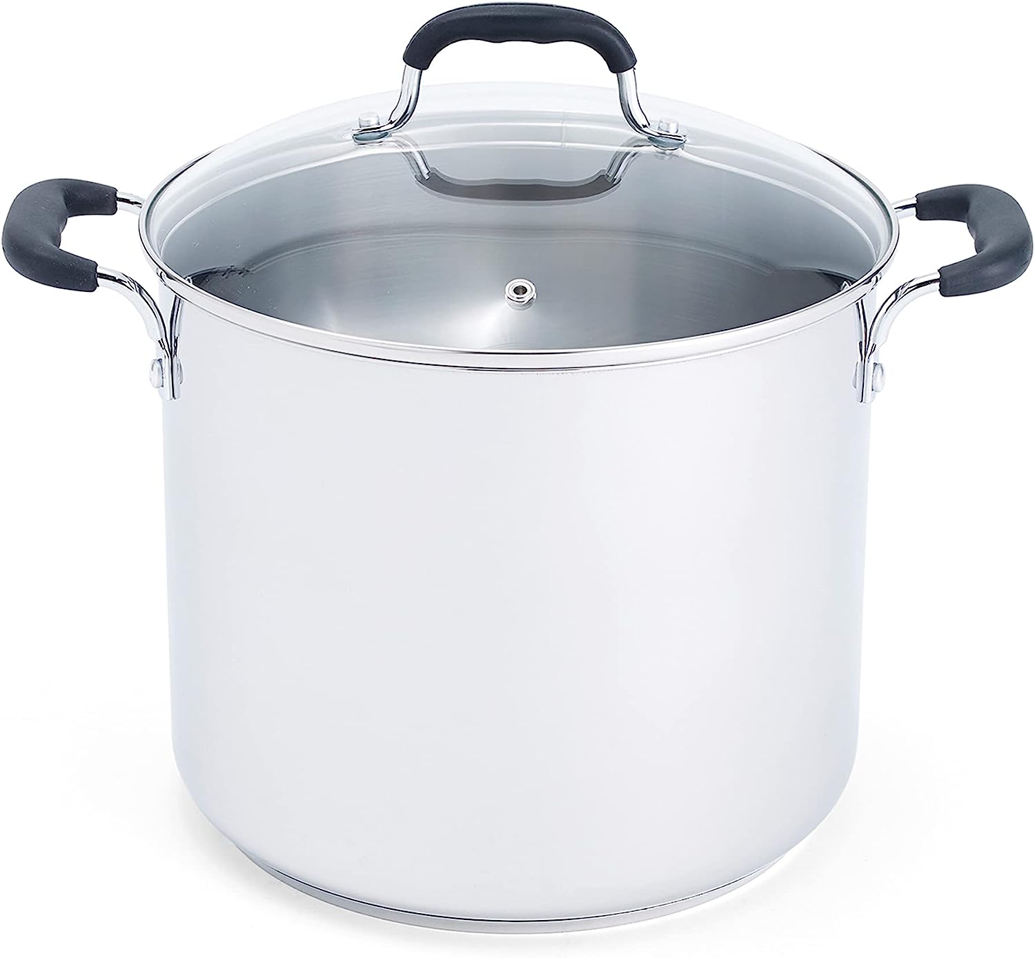 T-fal Specialty Stainless Steel Stockpot 12 Quart Oven Broiler Safe ...