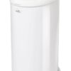 Ubbi Steel Odor Locking, No Special Bag Required Money Saving, Awards-Winning, Modern Design, Registry Must-Have Diaper Pail, White