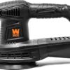 WEN 6305 3.7-Amp 5-Inch Variable Speed Random Orbit Rotary Sander, Black