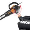 WORX 12 Amp TRIVAC 3-in-1 Electric Leaf Blower/Mulcher/Yard Vacuum - WG512
