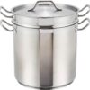 Winware Stainless DoubleBoiler, 12 Quart, stainless steel