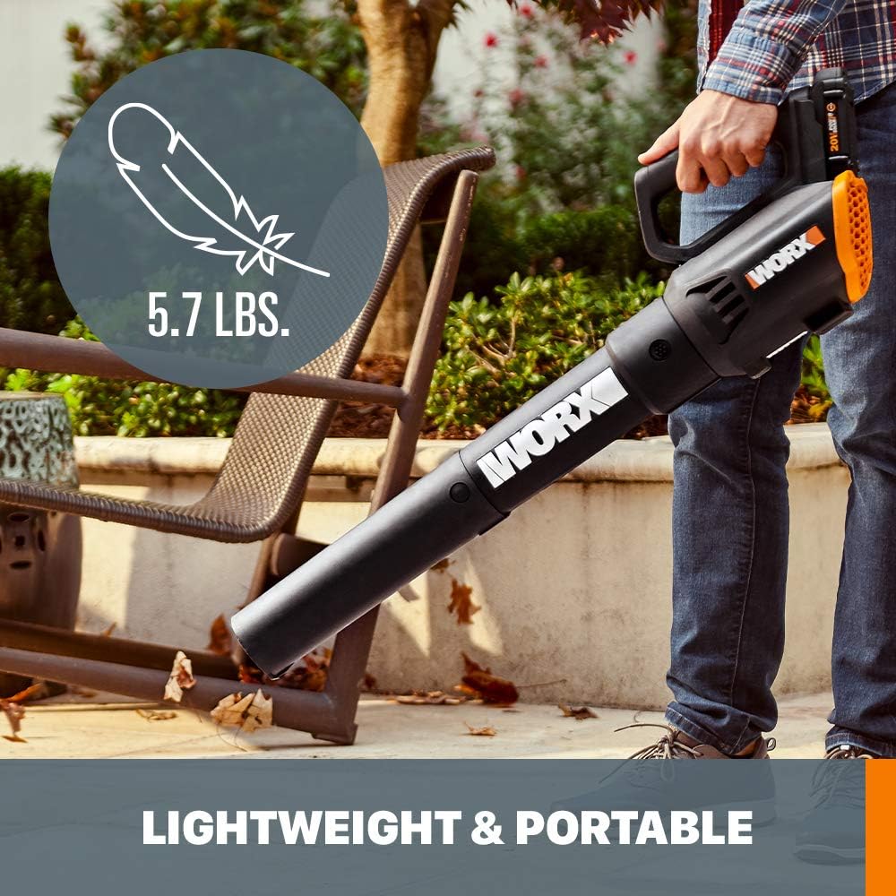 Cordless Handheld Electric Leaf Blower, 2 in 1 Mini Blower for Garden Patio  Computer Car, Powerful Low Noise Lightweight Battery Powered Leaf Blower