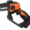 Worx 20V 5" Mini Chainsaw Cordless 3.9 lbs., Electric Chainsaw 22 ft/s Chain Speed, Power Share Battery Chainsaw, Purning Saw with Upper Safety Guard & Hand Guard WG324.9 – Tool Only