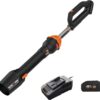 Worx Nitro WG543 20V LEAFJET Leaf Blower Cordless with Battery and Charger, Blowers for Lawn Care Only 3.8 Lbs., Cordless Leaf Blower Brushless Motor – Battery & Charger Included