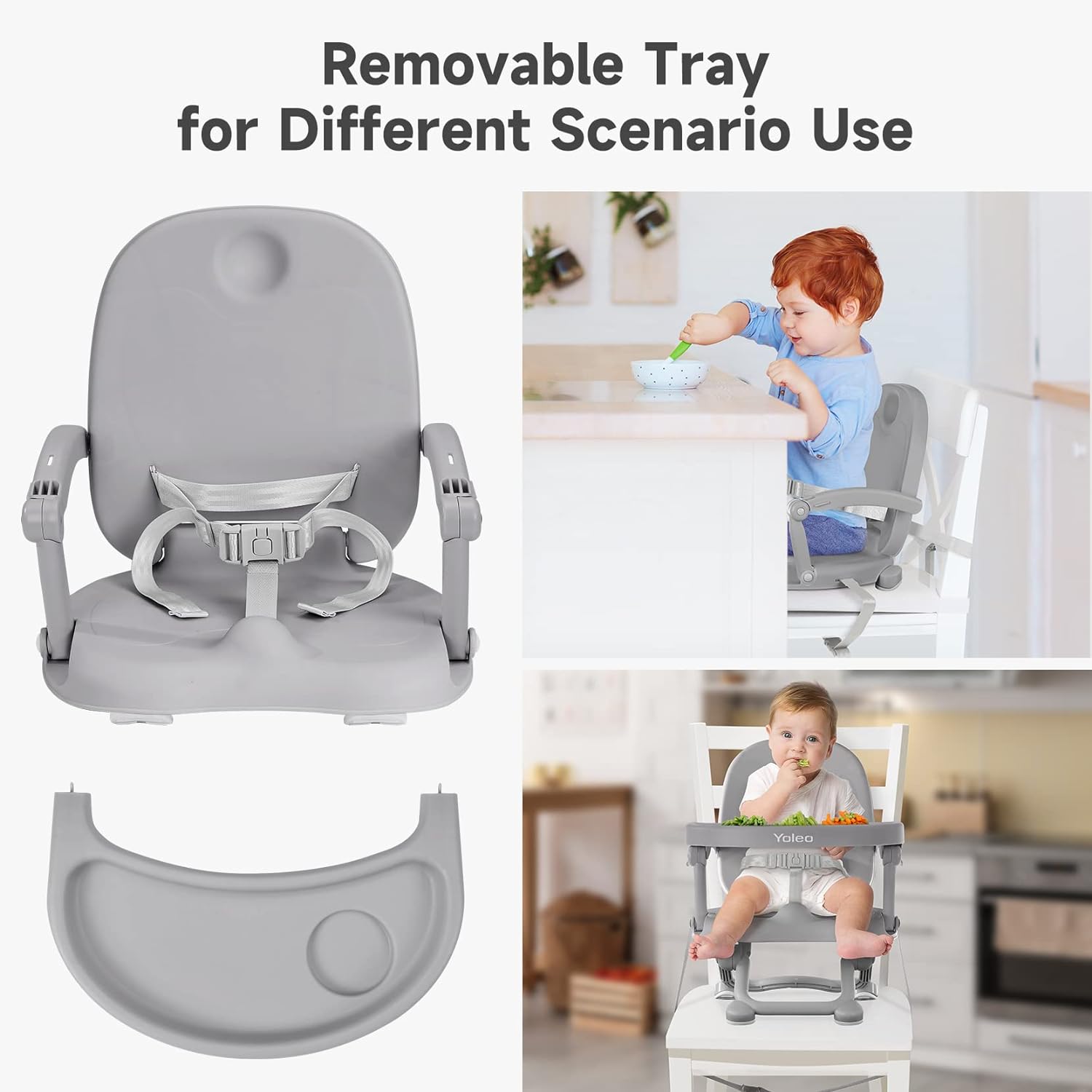 Toddler Booster Seat for Dining Table, Booster Seat for Baby