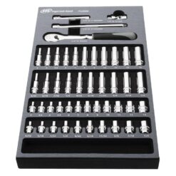 Ingersoll Rand 752000 47 Piece 1/4 Inch Drive SAE/Metric Master Socket and Accessory Set