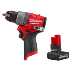 Milwaukee 3403-20-48-11-2450 M12 FUEL 12-Volt Lithium-Ion Brushless Cordless 1/2 in. Drill Driver with High Output 5Ah Battery