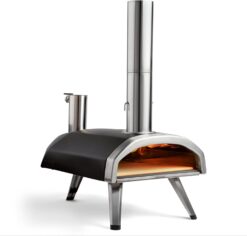 ooni Fyra 12 Wood Fired Outdoor Pizza Oven - Portable Hard Wood Pellet Pizza Oven - Ideal for Any Outdoor Kitchen - Outdoor Cooking Pizza Maker - Backyard Pizza Ovens - Countertop Pizza Oven