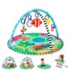 Baby Einstein Sea Floor Explorers 2-in-1 Water Mat Portable Tummy Time Activity Play Gym