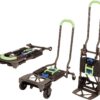 COSCO Shifter Multi-Position Folding Hand Truck and Cart, Green