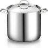 Cooks Standard Classic Stainless Steel Stockpot with Lid 16-Quart