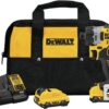 DEWALT XTREME 12V MAX* Cordless Screwdriver, 1/4-Inch, 2-Ah Batteries (DCF601F2)