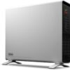 De'Longhi Convection Panel Heater, Full Room Quiet 1500W, portable electric heater is Freestanding/easily Wall Mounted, Energy Saving, quick heat distribution, Thermostat, Timer, HCX9115E White