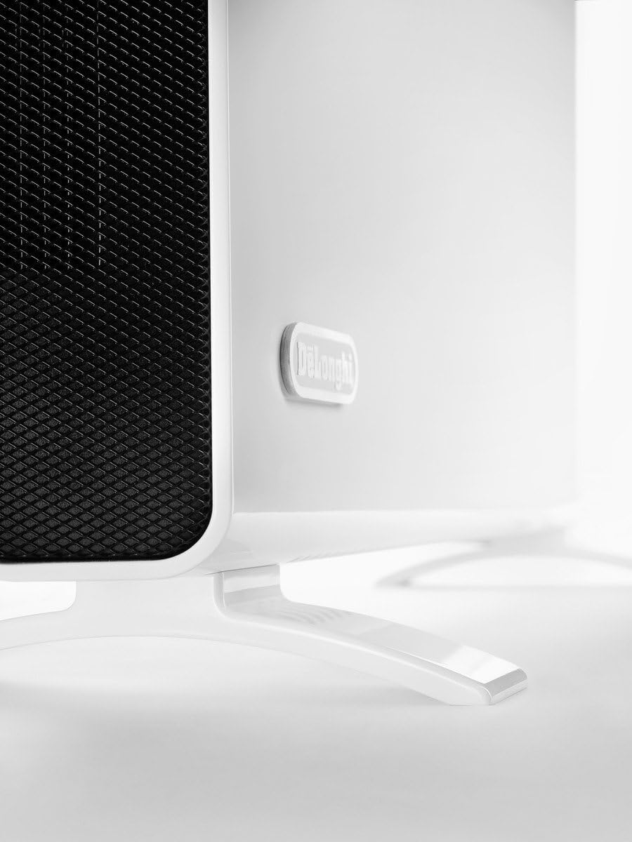 De'Longhi Convection Panel Heater, Full Room Quiet 1500W, portable electric heater is Freestanding easily Wall Mounted, Energy Saving, quick heat distribution, Thermostat, Timer, HCX9115E White10