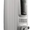 DeLonghi Dragon Premium Oil filled Radiator Heater,Electric Space Heater for indoor use, quiet portable room heater, programmable timer, Energy Saving, full room heater with safety features, TRD40615E