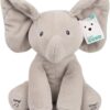 GUND Baby Animated Flappy The Elephant Plush, Singing Stuffed Animal Baby Toy for Ages 0 and Up, Gray, 12" (Song Styles May Vary)