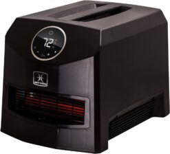 Heat Storm HS-1500-IMO Portable Infrared Heater, 10 lbs, Mojave Black