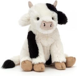 Jellycat Carey Calf Cow Stuffed Animal, Medium