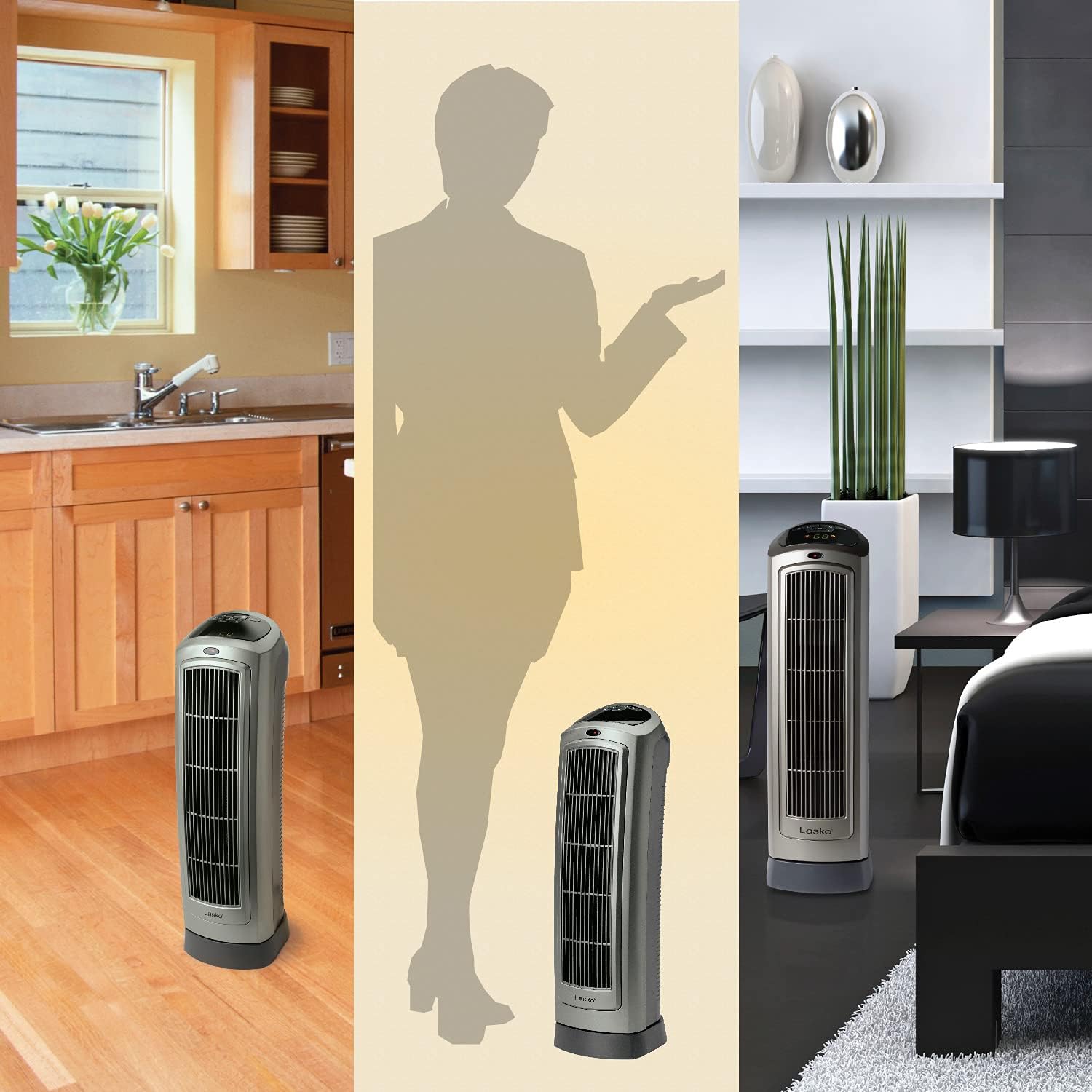 Lasko 5538 Ceramic Tower Heater with Remote Control6