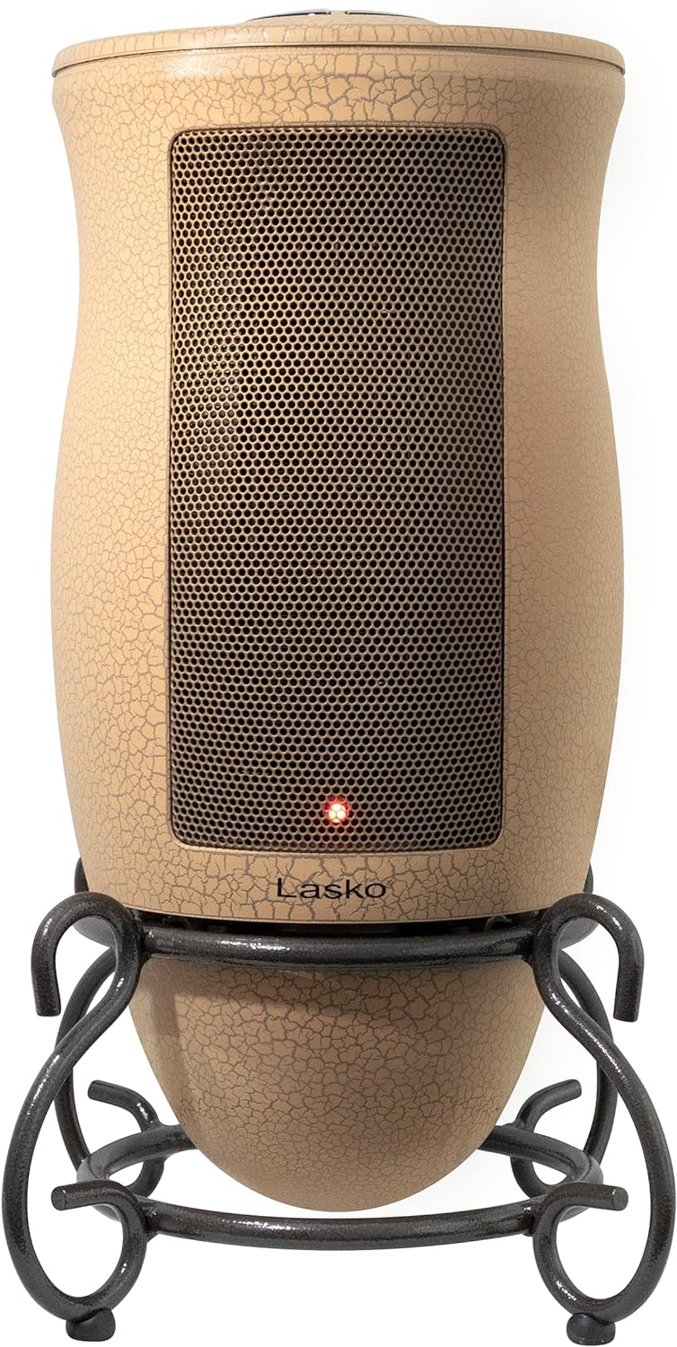 Lasko Designer Series Ceramic Space HeaterFeatures Oscillation, Remote