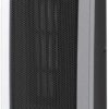 Lasko Oscillating Ceramic Tower Space Heater for Home with Adjustable Thermostat, 2-Speeds, 16 Inches, Silver, 1500W, 5309