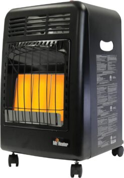 Mr. Heater MH18CH Radiant Cabinet LP Heater,Black