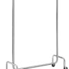 SONGMICS Clothes Garment Rack Heavy Duty Maximum Capacity 300 lb Clothing Rack on Wheels All Metal Chrome Extendable UHSR11S