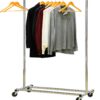 Simple Houseware Heavy Duty Clothing Garment Rack, Chrome