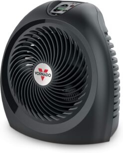 Vornado AVH2 Advanced Whole Room Heater with Automatic Climate Control, Timer, Fan Only Option, Black, Compact