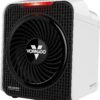 Vornado Velocity 1 Personal Space Heater with 2 Heat Settings and Advanced Safety Features, Small, White