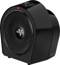Vornado Velocity 3R Whole Room Space Heater with Timer, Adjustable Thermostat, and Advanced Safety Features, Black