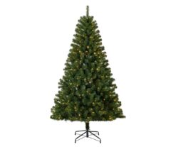 Winter Wonder Lane 7' Cheyenne Pre-Lit LED Artificial Christmas Tree with Dual 9-Function Micro Lights