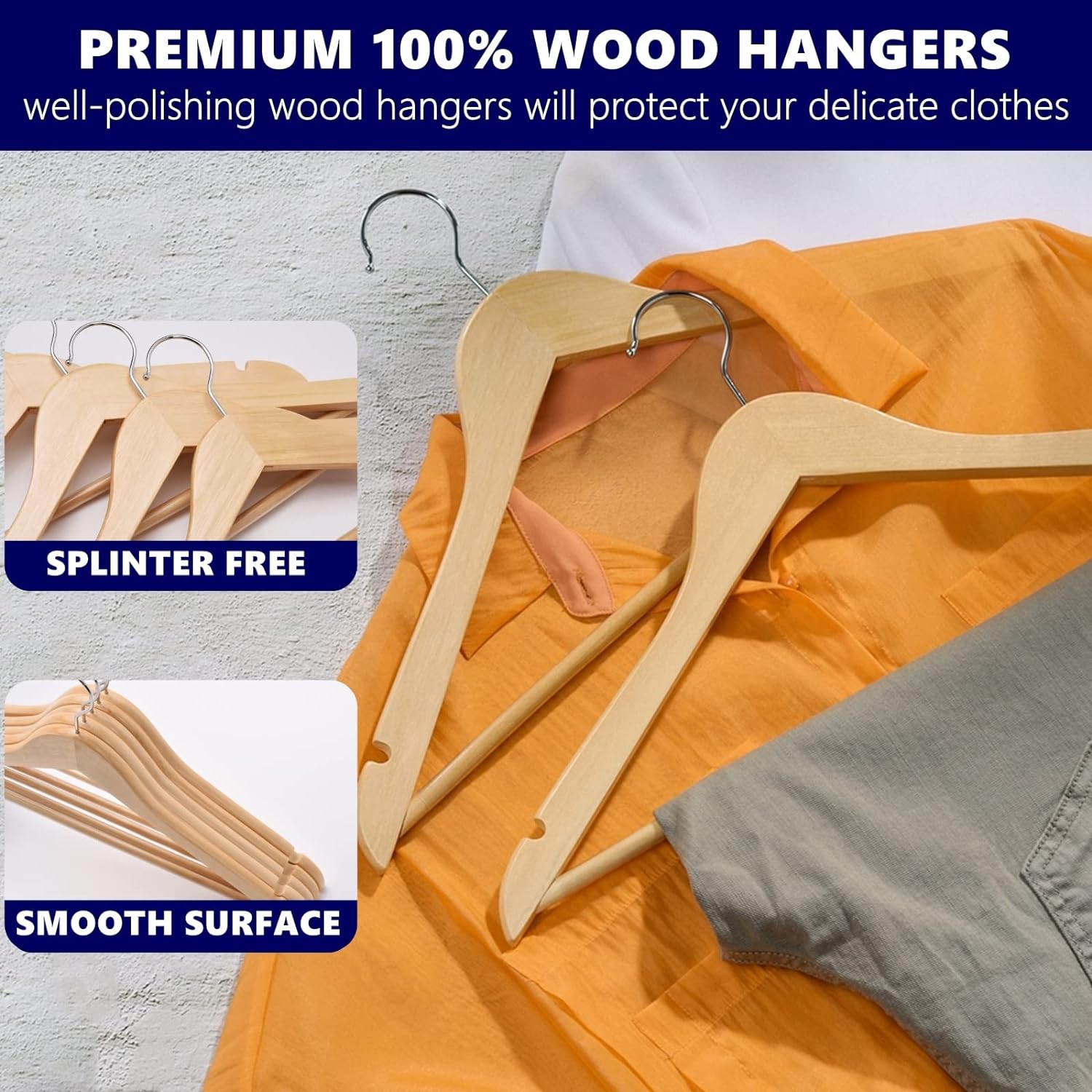 30pcs Velvet Clothes Hangers, Ideal For Home Closet Organizer, Non-slip  Hangers For Tops, Coats, Dresses, Scarves, Etc.