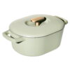 Beautiful 6 Quart Enamel Dutch Oven, Sage Green by Drew Barrymore