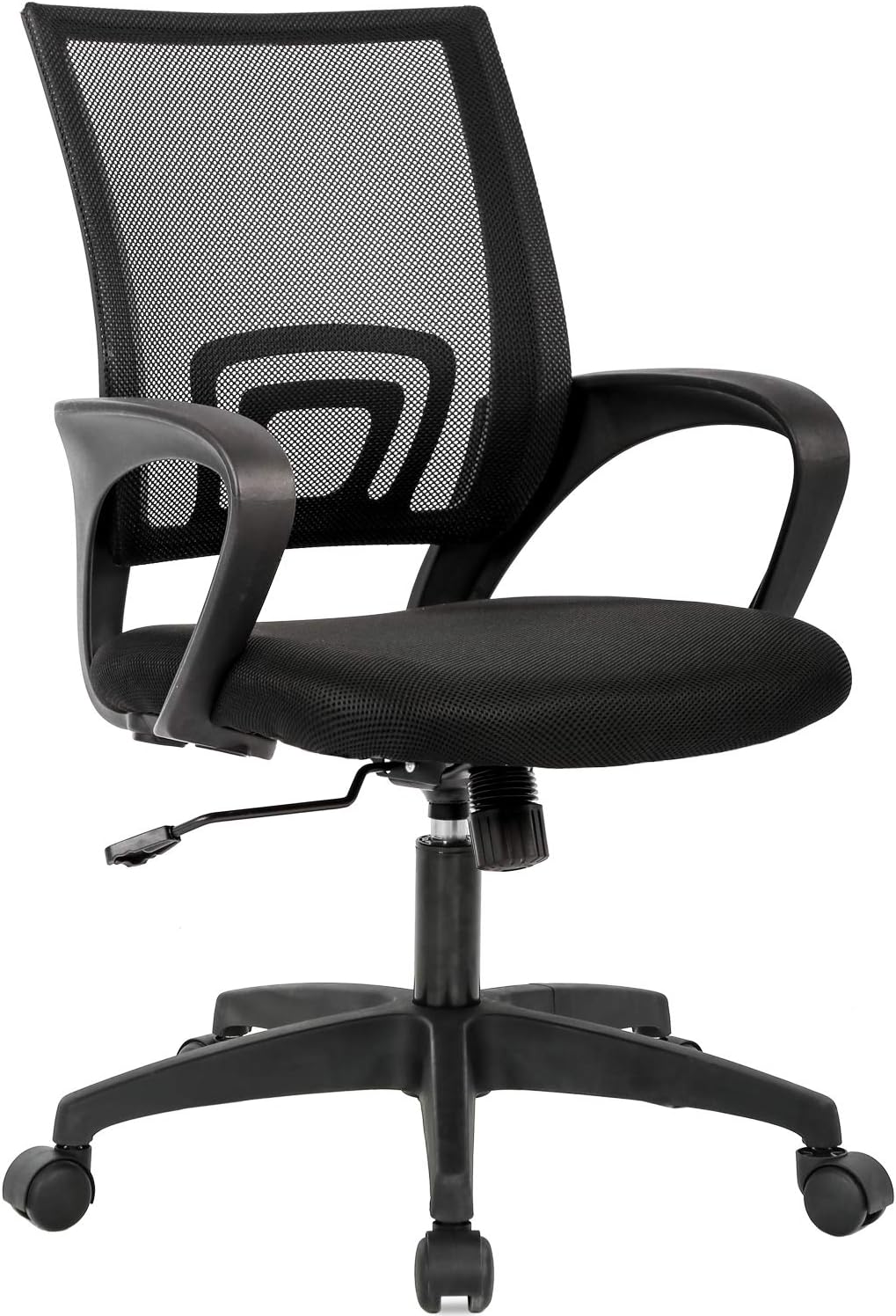 BestOffice Home Office Chair Ergonomic Desk Chair Mesh Computer Chair with  Lumbar Support Armrest Executive Rolling Swivel Adjustable Mid Back Task