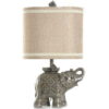 Better Homes & Gardens Elephant Table Lamp, Gray