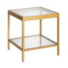 Evelyn&Zoe Alexis Side Table Brass finish