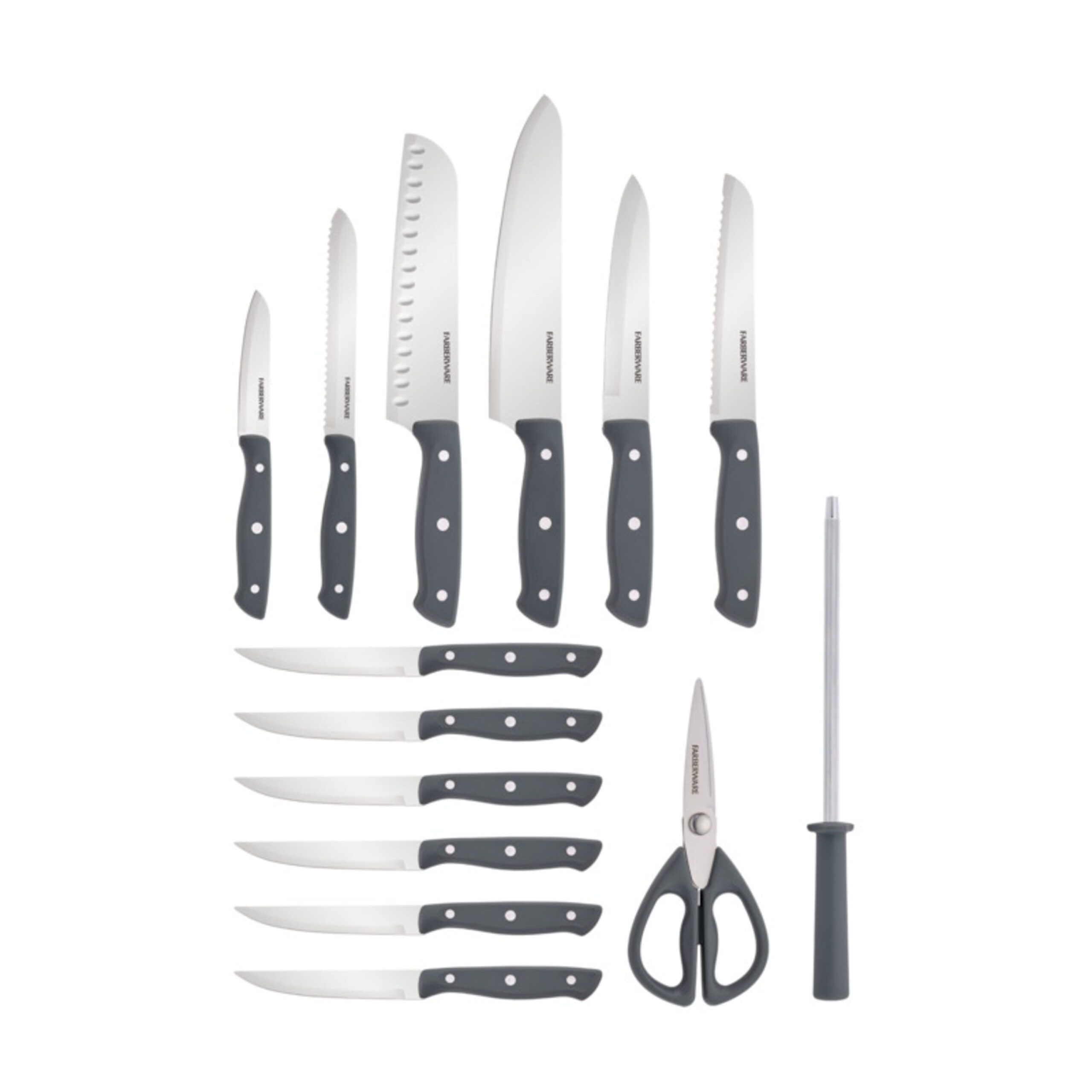 Farberware 15-pc. Stainless Steel Cutlery Set