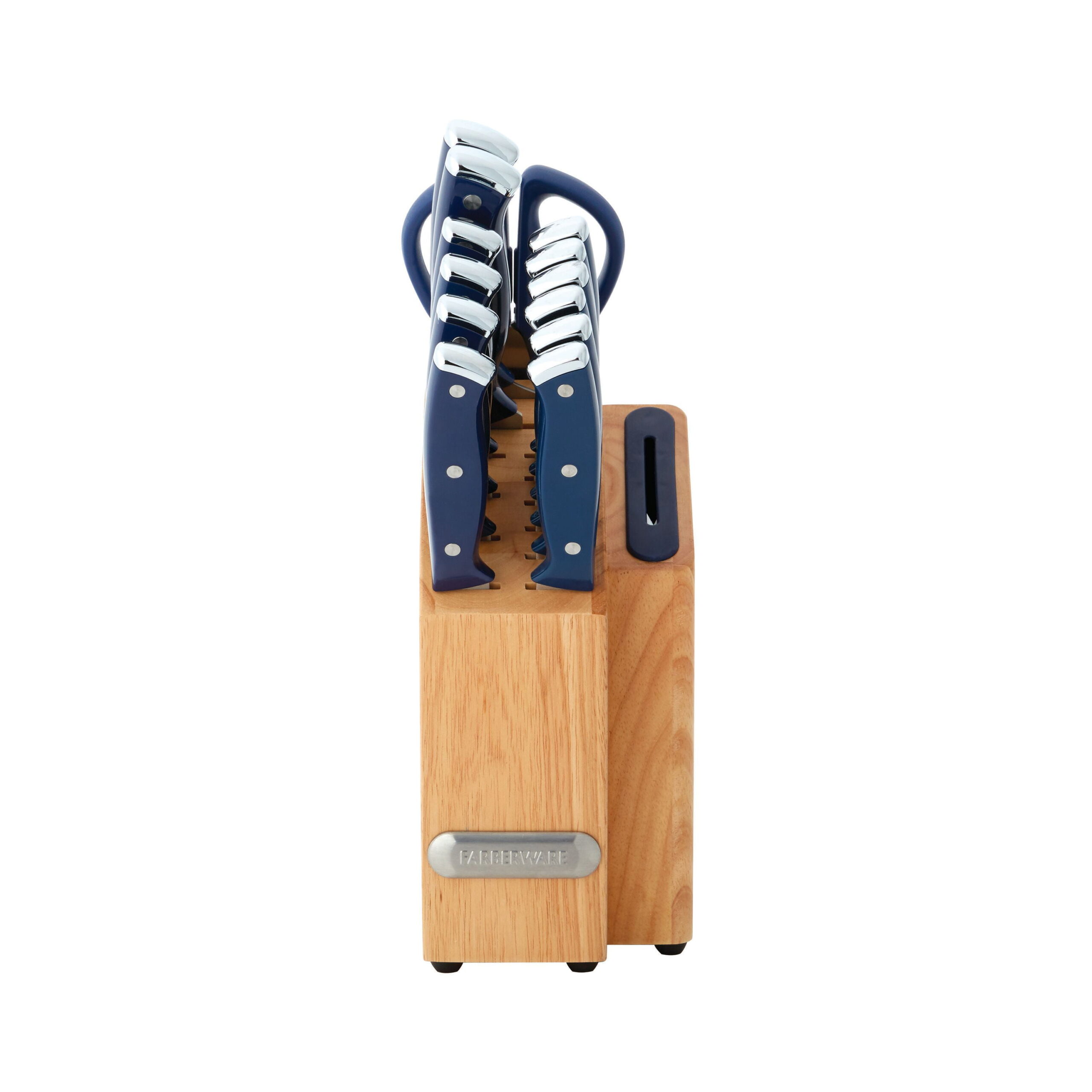 Farberware Edgekeeper 14 Pc. Turquoise Cutlery Set, Turquoise/Blue