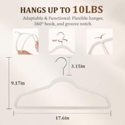 https://bigbigmart.com/wp-content/uploads/2023/12/Flysums-Premium-Velvet-Hangers-50-Pack-Heavy-Duty-Study-Ivory-Hangers-for-Coats-Pants-Dress-Clothes-Non-Slip-Clothes-Hanger-Set-Space-Saving-Felt-Hangers-for-Clothing3-247x247.jpg