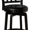 Hillsdale Presque Isle Swivel Stool, Counter Height, Black