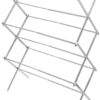 Honey-Can-Do DRY-03053 Expandable Steel Drying Rack, Chrome