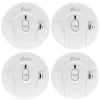 Kidde Battery Operated Smoke Alarm, 4-pack