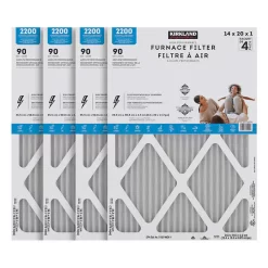 Kirkland Signature 2200 High Performance Furnace Filters, 4-pack