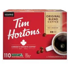 Tim Hortons Coffee Original Blend K-Cup Pod, 110-count
