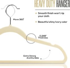 Heavy Duty Thick Strong Plastic Hangers Heavy Duty Hook Non Slip